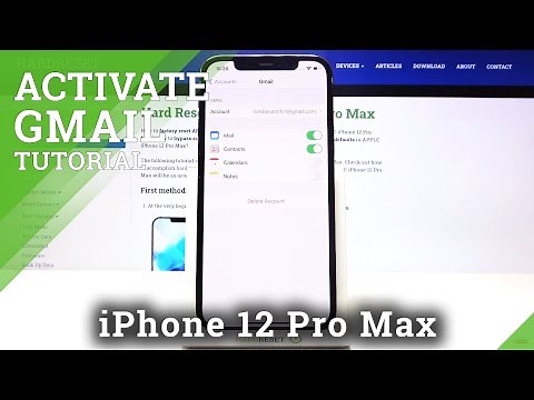 How to Sync Mail with Google on iPhone 12 Pro Max – Gmail App Messages