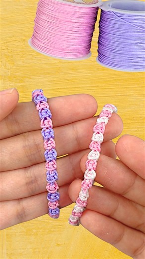 Making a rose macramé bracelet is easier than it looks 🌹💖 Perfect little friendship gift! #macrame #macramelove #macrameknots #macramecommunity #friendshipbracelets #diybracelet | DIY Joy
