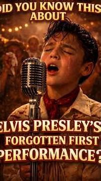 Did you know this about Elvis Presley’s forgotten first performance