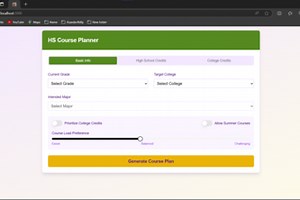 HS Course Planner