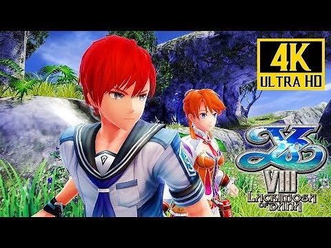 Ys VIII: Lacrimosa of DANA (PS4 Pro) - 4K Gameplay @ 2160p (60ᶠᵖˢ) ✔