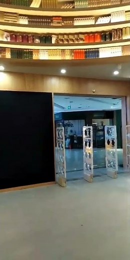 RFID library security systems,EM&RFID security system security gate for library,library security