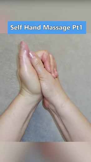Hand relaxing massage，so easy to learn ！ #relaxingvideo #handmassage #painrelief
