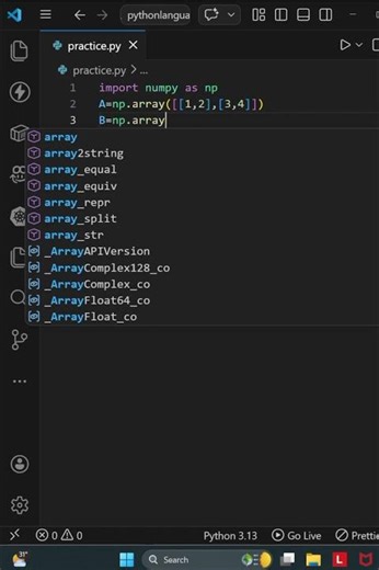 41 Python Program to multiply 2 matrices #multiplicationofmatrices #python #coding #matrices