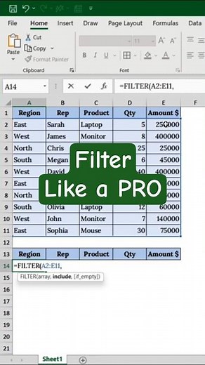 Stop Filtering Manually in Excel! Use This One Smart Formula