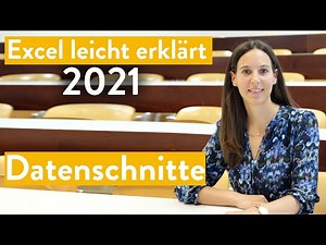 Excel einfach erklärt: Datenschnitte (Pivot Tabelle) 2021