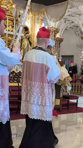 His Holiness Pope Peter III leads the Adoration of the Holy Face of Our Lord Jesus Christ 🙏❤️ #HolyFaceOfJesus #holyface | Aidan Coughlan