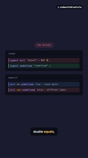 Struggling with 'null' vs 'undefined' in JavaScript? 🤔 Learn why 'undefined' means a variable ex...