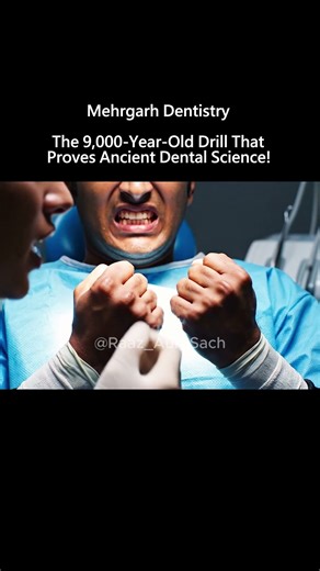 Ancient Dentistry: 9,000-Year-Old Dental Drills Found in Mehrgarh, India! #Mehrgarh