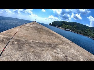 The last day of the Goto Expedition! The fish on the offshore breakwater I crossed for the first ...
