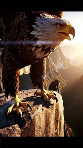 Eagle Soars to Mountain Peak | Epic Documentary | AI for Graphic Designers 🦅⛰️