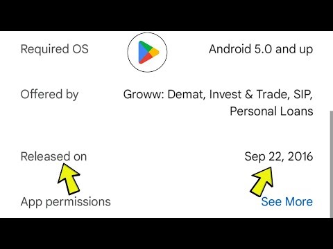 Google Play Store Me App Ki Original Release Date Kaise Find Kare
