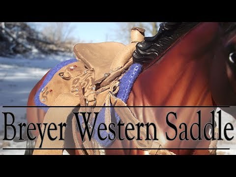 How To Make A Breyer Western Saddle