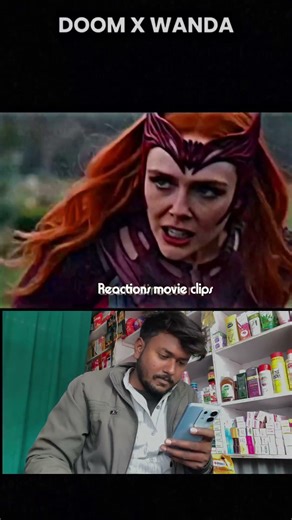 Doom x wanda movie reaction clips ❤️❤️ #moive #movieclips #movie #movies #movieclips
