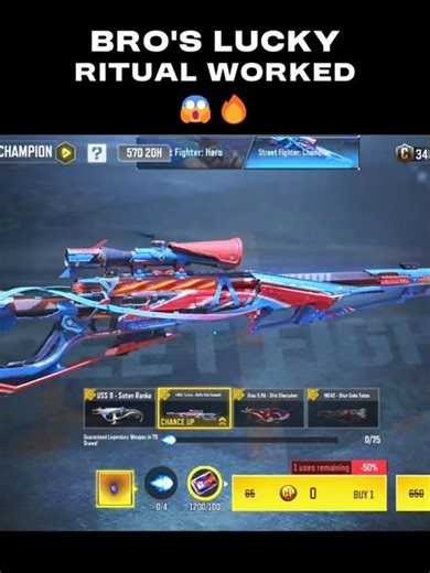 New Legendary Tundra First Draw 😱 #codm #callofdutymobile #codmobile #shorts #viral #trending