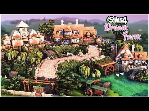 Sims 4 Cottage Living Farm [No CC] - Sims 4 Speed Build | Kate Emerald