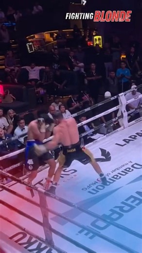 Devastating body work setup! Perfect fight finish