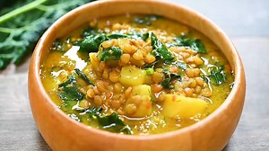 119K views · 1.9K reactions | https://eatsomethingvegan.com/easy-lemon-lentil-soup/ This Easy Lemon Lentil Soup is hearty and flavorful. With a delicious assortment of ingredients, you'll love serving this healthy dish during the colder months. BONUS VIDEO LINK Lentil Chili: https://eatsomethingvegan.com/lentil-chili/ | Eat Something Vegan | Facebook