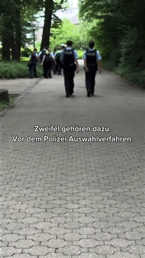 Polizei Bewerbung: Zweifel sind normal #polizeinrw #polizeikarriere #polizeiauswahlverfahren