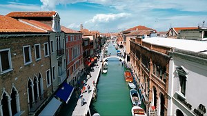 Drone Captures the Beauty of the Venice Canals