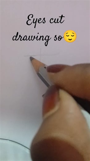 Cute eyes drawing #short #video #art #drawing #