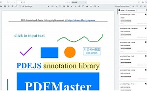 【2023-11-01】基于PDF.js开发的PDF批注注释插件JS库