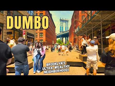 Exploring Brooklyn's ULTRA-WEALTHY Neighborhood - DUMBO