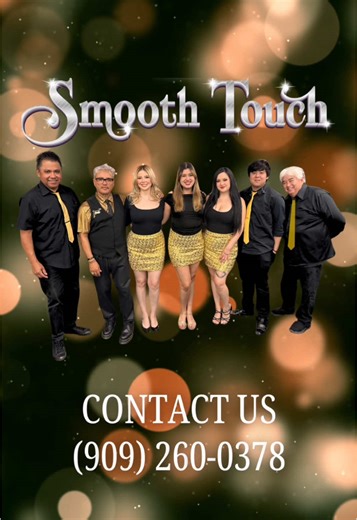 Hello everyone! We are The Band Smooth Touch a premier high-energy live band for weddings & private events in SoCal! We are from the Inland Empire and perform at casinos and private parties! We play Funk & R&B | Latin & Cumbia | Disco | Top 40 hits! Contact us for bookings!