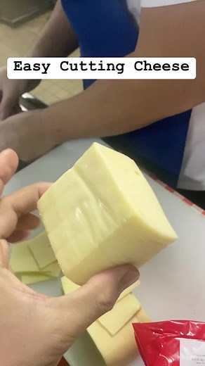 3.7K views · 34 reactions | How to cut cheese Easy #cheese #cutting #kitchenhacks #easyrecipes #reelsviral #reelsfb #reelsviral | YourMayores Food | Facebook