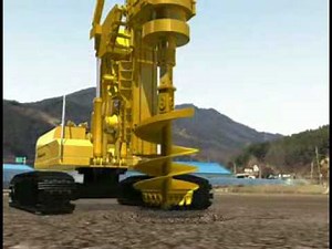 Rotary Drilling Rig(DBM Series) 3D Simulation