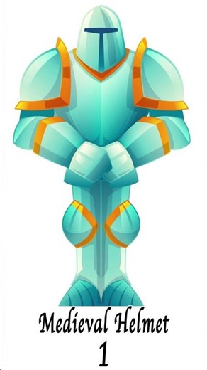 Medieval Helmet Papercraft DIY (Set of 3) – Dark Fantasy Desk Decor Build