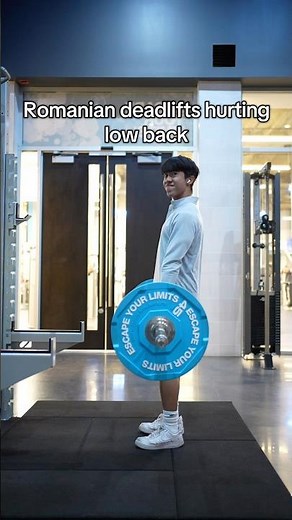 How to Avoid Low Back Pain on Romanian Deadlifts
