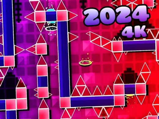 2024 | Top 10 HARDEST Platformer Levels in Geometry Dash.