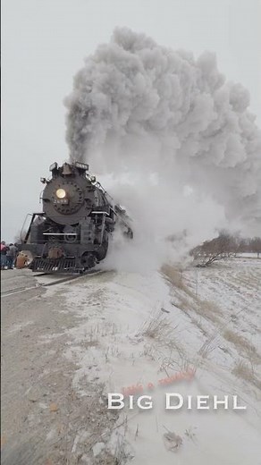 The REAL #PolarExpress through #Michigan #steam #steamlocomotive #steamtrain
