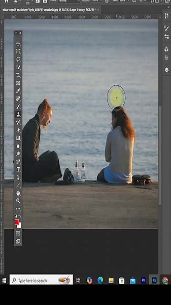 REMOVE unwanted OBJECT from photos in photoshop #photoshop #tutorial