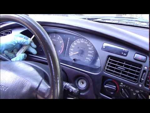 How to replace dashboard light bulbs Toyota Camry