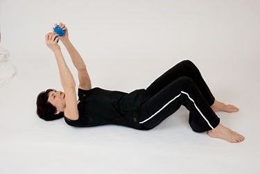 Dumbbell Pullover on Floor