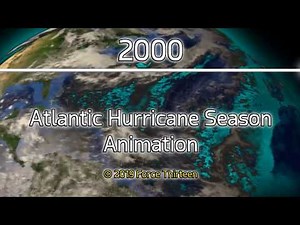 2000 Atlantic Hurricane Season Animation V.2