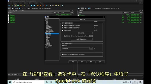 Total_Commander_调用QuickLook查看文件内容