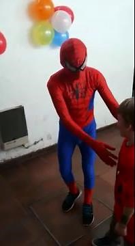 Spiderman back flip fail