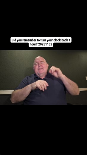 Did you remember to turn your clock back 1 hour? 20251102 I knew it was supposed to turn the clock back 1 hour, but I didn't know when. I thought it was supposed to be last week, but I noticed no changes yet. When I woke up this morning, I went through the normal process, which includes getting breakfast and checking my tasks. I finally caught up and was about to check the NFL game time, but I noticed the time the game was showing was late. I knew it was time for me to check the information on m