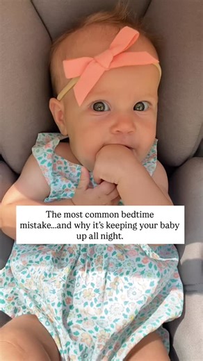 One of the biggest reasons babies struggle with sleep isn’t because they can’t sleep… it’s because they’ve learned to rely on something outside of themselves to drift off. These are called sleep associations. Things like… 💤 Rocking until they’re fully out 💤 Feeding to sleep every time 💤 Needing a pacifier re-inserted all night long The problem? Babies wake naturally between sleep cycles (just like we do!) and if they only know how to fall asleep with your help, they’ll cry out until that same