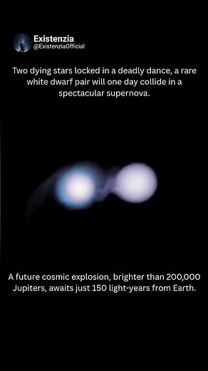 Rare White Dwarf Binary Discovered 150 Light Years from Earth