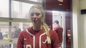 Alabama Softball 1B after beating Virginia Tech