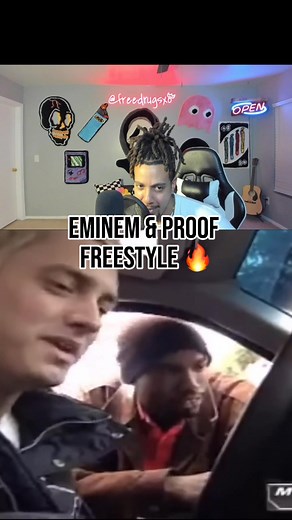 Came across this gem & had to put it in our hip hop museum family RIP Proof 🔥 Eminem been doing his thang for along time 🤣 #eminem #Proof | Dre Supreme