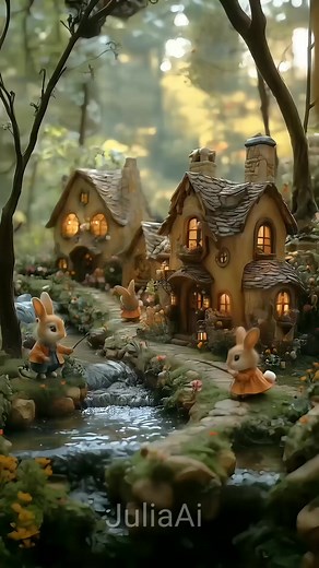 ✨ Step into a magical world of rabbits 🐇🌸 Join me in this cozy fairy tale, where charm and wonder come to life. Let’s escape into the magic together. 💫 #FairyTaleWorld #MagicalRabbits #WhimsicalVibes #CozyEscape #RabbitAdventures #TikTokMagic #ai #aiart | Automation Ai