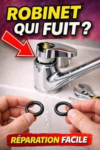 Robinet qui fuit ? 💧 Réparation simple en 5 minutes (sans plombier)