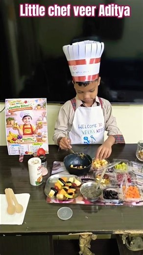 Fireless Cooking Activity for Kids | Healthy & Easy Recipe#shorts