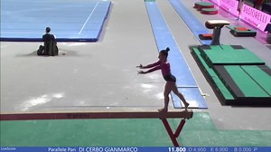 24K views · 983 reactions | 1st Italian Serie A Flashback: 2022 Angela Andreoli (ITA) BB  FHS Stepout + front, FFSO + FF + layout full, and full in dismount! The 2023 1st Italian Serie A kicks off this weekend! @angela_andreoli | International Gymnast Magazine | Facebook