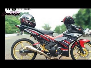 jupiter mx king 150 - kumpulan modifikasi motor yamaha mx king 150 roadrace style
